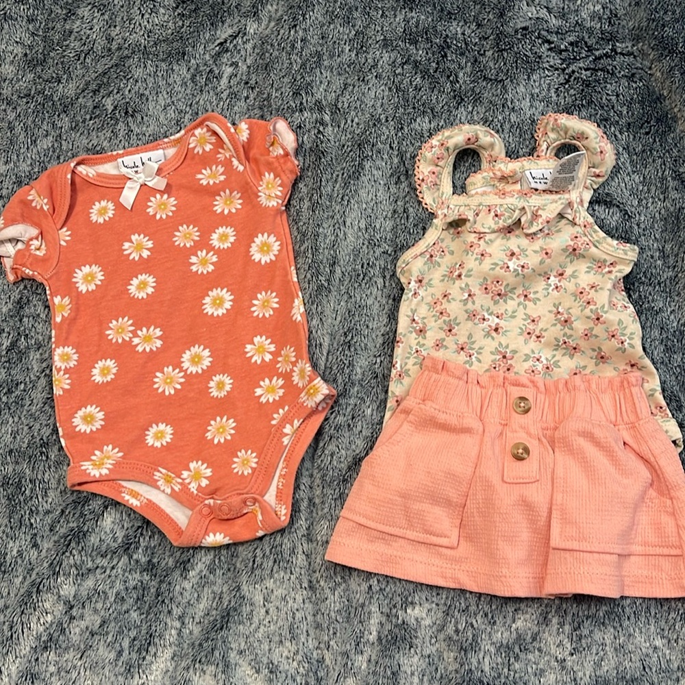 🎆6/$30 Nicole miller baby girl Skirt set